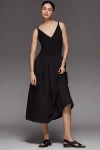 Rails Franca Sleeveless Drop-waist Midi Dress In Black