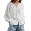 RAILS FRANCES TOP IN WHITE