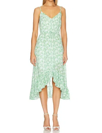 Rails Frida Dress In Green Texture Floral In Multi