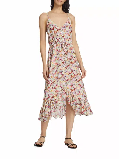 Rails Frida Floral Midi Dress In Fleur In Pink