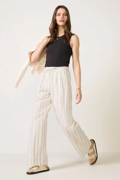 Rails Fulham Wide Leg Pant In Neutral