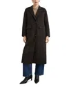 Rails Gallery Houndstooth Check Wool Blend Coat In Espresso Houndstooth