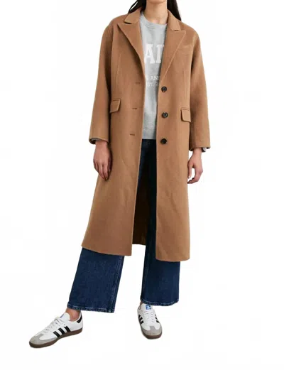 Rails Gallery Coat In Camel In Brown