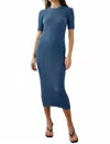 Rails Genesis Midi Dress In Lake Melange In Blue