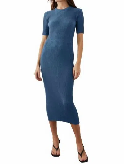 Rails Genesis Midi Dress In Lake Melange In Blue