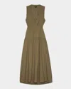Rails Genevieve A-line Midi Dress In Green