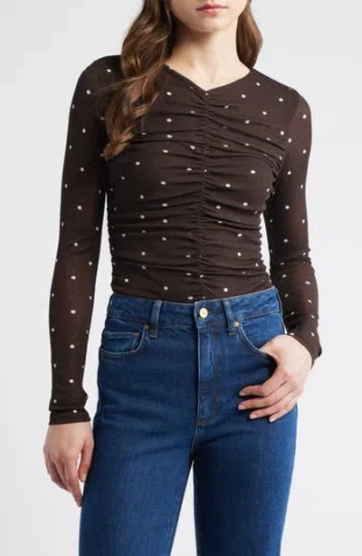 Rails Georgina Top In Brown