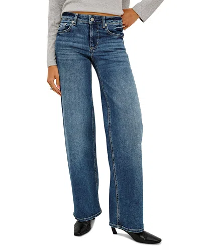 Rails Getty Cotton Stretch Low Rise Jeans In Lagoon