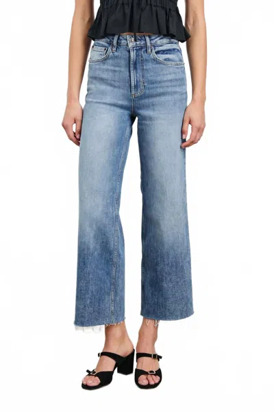 Rails Getty Crop Wide Leg Jean In Tradewind In Multi
