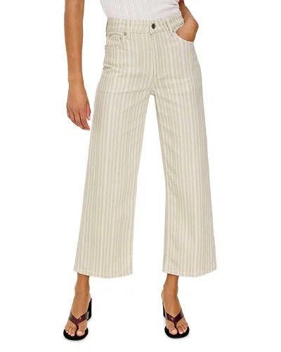 Rails Getty High Rise Crop Jeans In Malibu Stripe In Neutral