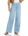 Rails The Sunset High Rise Slim Flare Jeans In Mazarine In Blue Mist