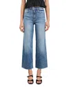 Rails Getty High Rise Wide Leg Cropped Jeans In Tradewind