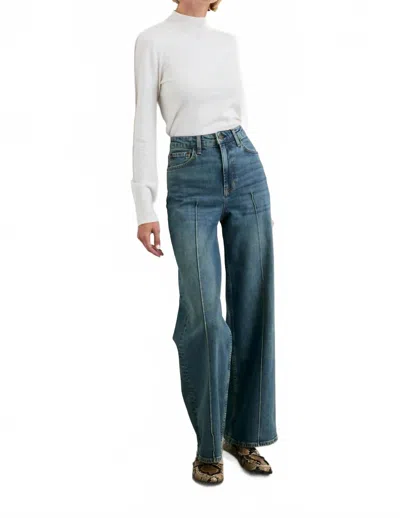 Rails Getty Pintuck Jean In Authentic Blue
