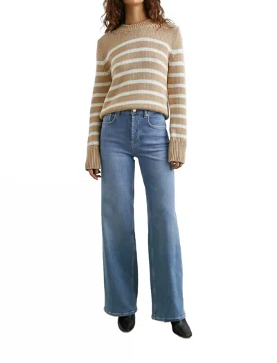 Rails Getty Wide Leg Jeans In East Coast In Multi