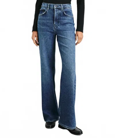 Rails Getty Wide Leg Jeans In Moonlight Ocean In Blue