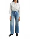 Rails Getty Wide Leg Jeans In Old Indigo In Blue