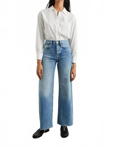 Rails Getty Wide Leg Jeans In Old Indigo In Blue
