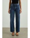 Rails Getty Panel High Waist Wide Leg Jeans In Blue