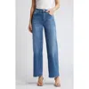 Rails Sunset High Waist Slim Fit Crop Flare Jeans In Tidal Wave