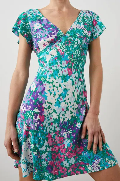 Rails Gigi Dress In Gardenia Floral In Blue