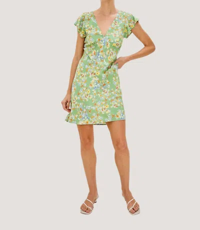 Rails Gigi Dress In Green Meadow