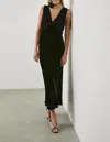 Rails Gilda Dress In Black Velvet In Black