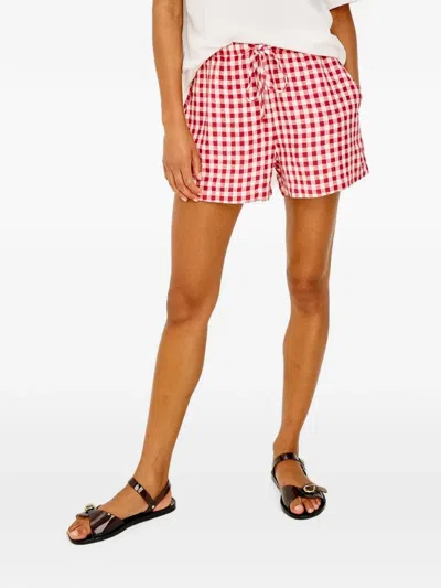 RAILS GINGHAM DRAWSTRING SHORTS