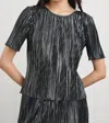 Rails Goldie Top In Grey In Multi