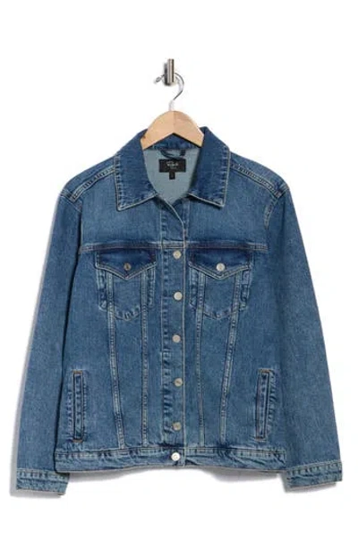 Rails Grove Denim Trucker Jacket In Blue