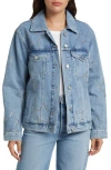 Rails Grove Embellished Boyfriend Trucker Denim Jacket In Supernova