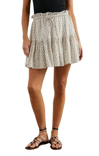Rails Halsey Skirt In Bella Floral In Multi