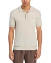 Rails Hardy Cotton Regular Fit Pocket Polo Shirt In Gray