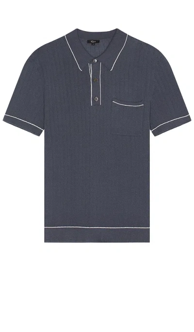 Rails Hardy Polo In Faded Navy