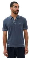 Rails Hardy Polo Faded Navy In Faded Navy