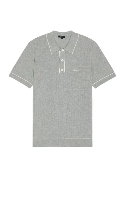 Rails Hardy Polo Shirt In 麻灰色