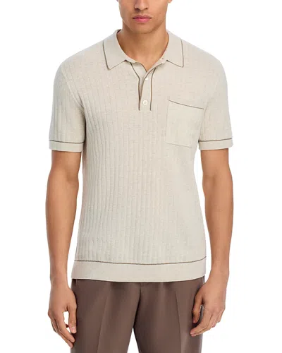 Rails Hardy Polo Sweater In Neutral
