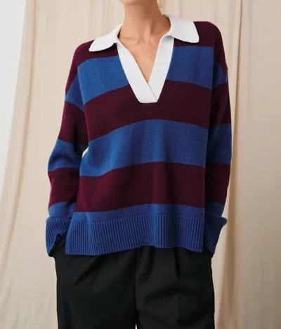 Rails Harris Rugby Sweater In Rugby Stripe