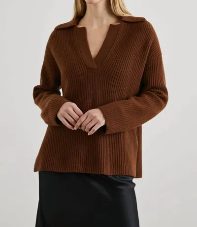 Rails Harris Sweater In Fox In Brown