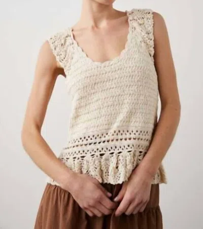 Rails Hattie Crochet Tank In Ivory
