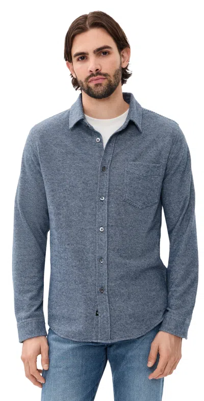 Rails Hawke Jacket Marine Twill In Blue