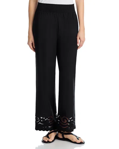 Rails Henrik Embroidered Pants In Black