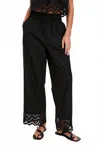 Rails Henrik Eyelet Pants In Black In Black
