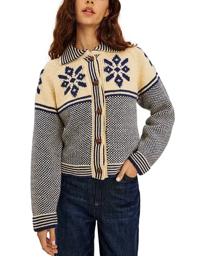 Rails Hilde Fair Isle Cardigan Jacket In Multi