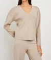 Rails Hollyn Sweater In Heather Oatmeal