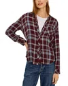 Rails Hunter Button Front Woven Shirt In Multi