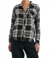 Rails Hunter Button Down Shirt In Ivory Cloud In Multi