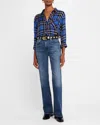 Rails Hunter Plaid Button-up Shirt In Sapphire Indigo