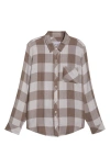 Rails Hunter Plaid Button-up Shirt In Brown