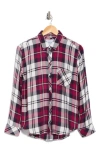 Rails Hunter Plaid Button-up Shirt In Pink
