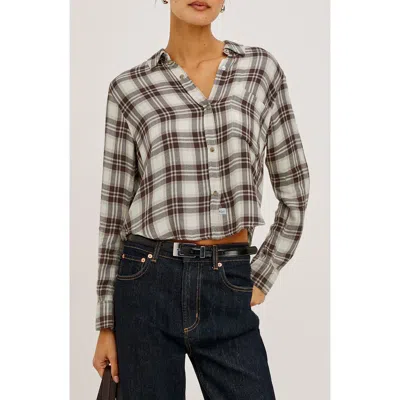 Rails Hunter Plaid Button-up Shirt In Black